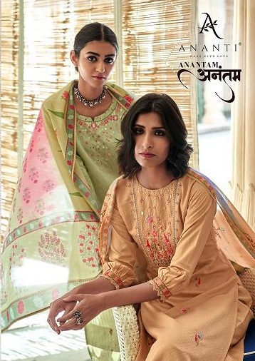 Anantam By Ananti Designer Readymade Salwar Kameez Collection